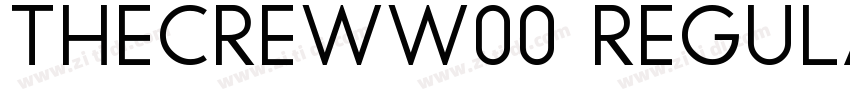 TheCrewW00 Regular字体转换